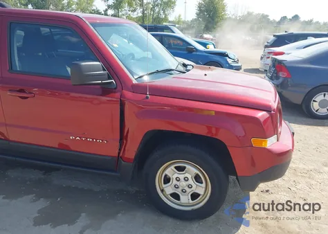 2016 Jeep Patriot Sport from USA, damaged, VIN 1C4NJPBA2GD732375